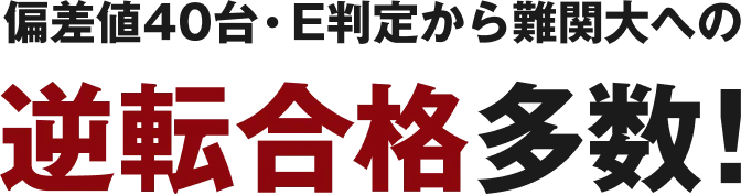 武田塾の合格実績